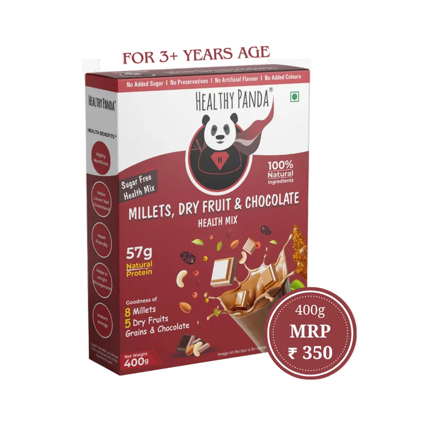 Milk Mix - Chocolate, Millets & Dryfruit 400g
