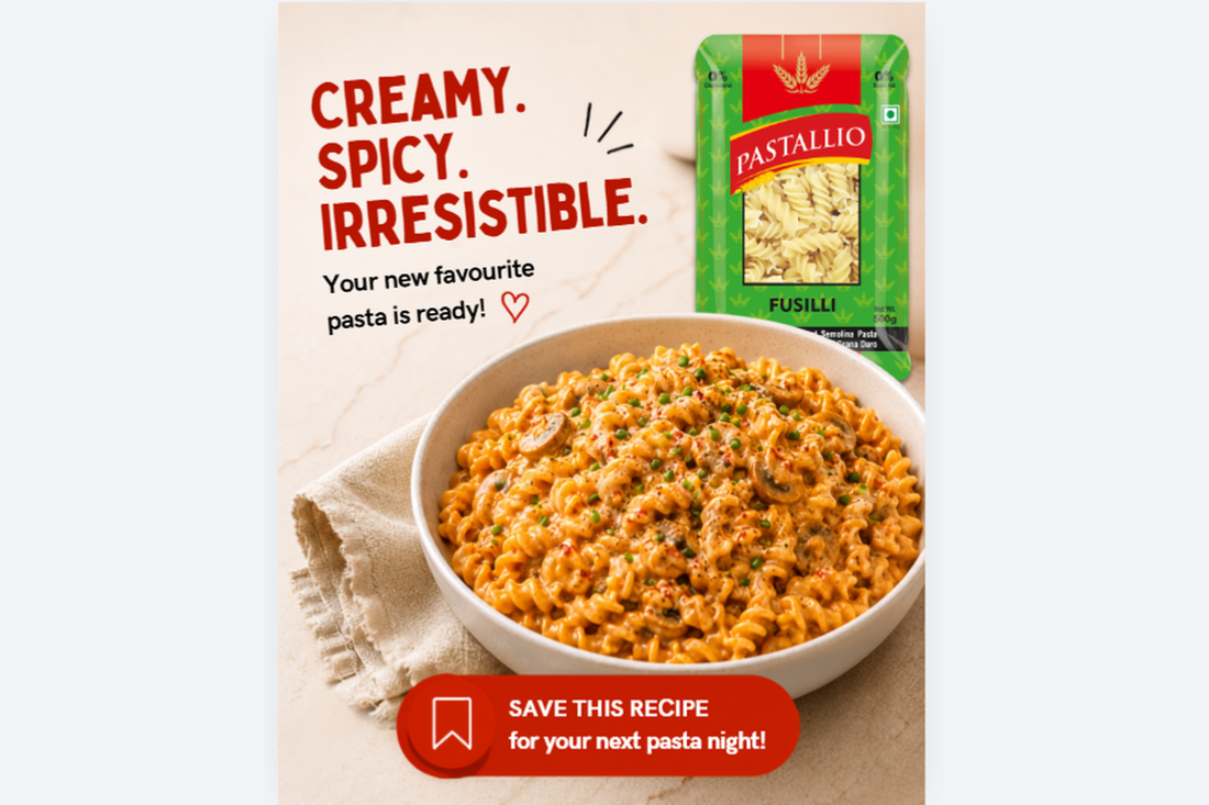 Creamy Gochujang Fusilli Recipe