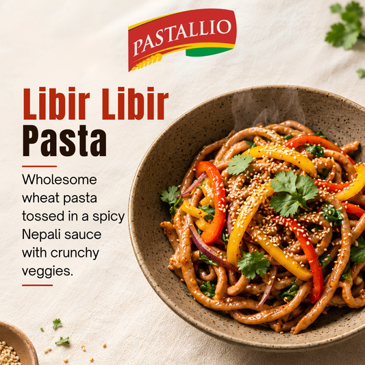 Libir Libir Pasta Recipe: Spicy Nepali-Style Pasta