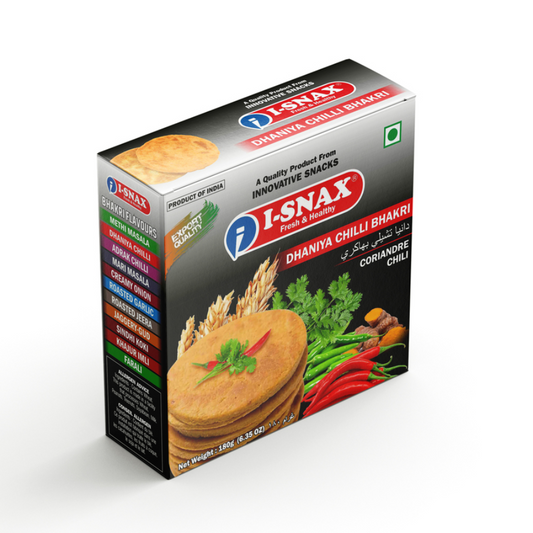 Dhania Chilli Bhakhri 180g x 3packs