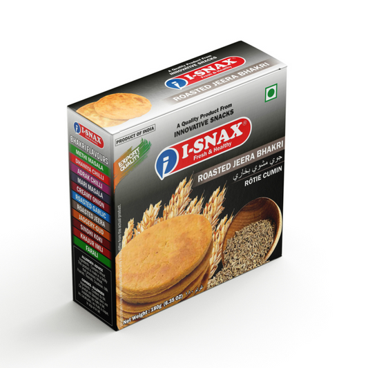 Roasted Jeera Bhakhri 180g x 3packs