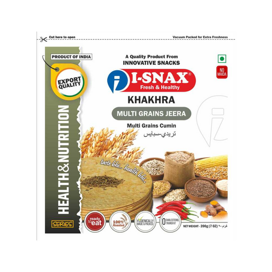 Multi Grain Jeera Khakhra 200g x 3packs