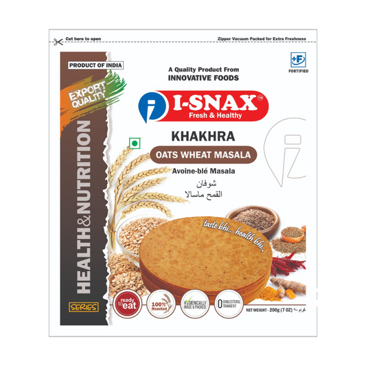 Oats Wheat Khakhra 200g x 3packs