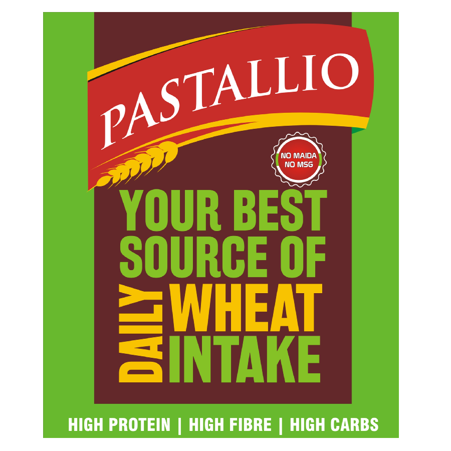 Pastallio 100% Durum Wheat Semolina Pasta - Fusilli & Penne Rigate Combo Pack of 2 x 500g | No Maida | High Protein | Vegetarian