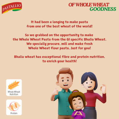 Pastallio Bhalia Wheat Pasta (2 Pack of 200g)