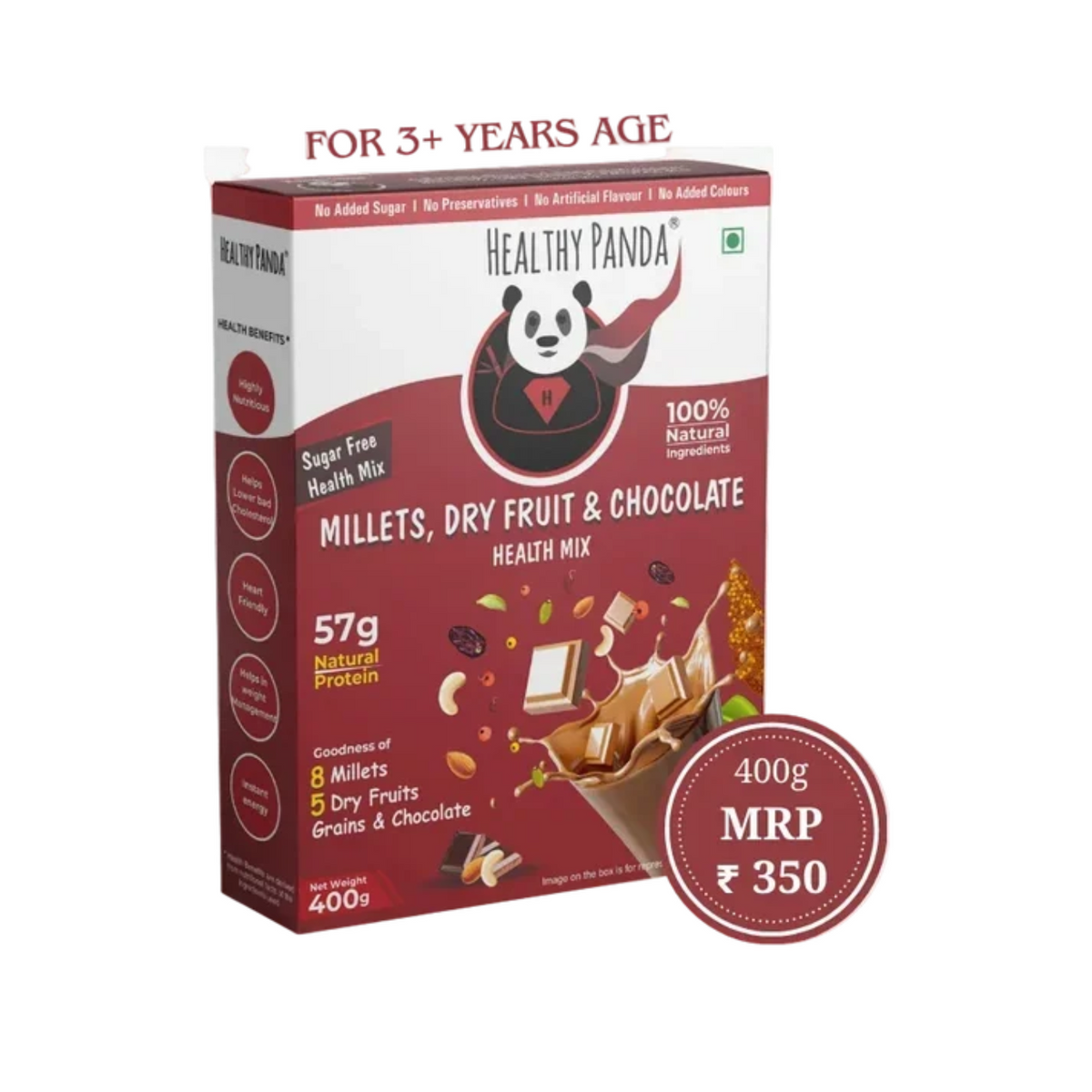 Milk Mix - Chocolate, Millets & Dryfruit 400g