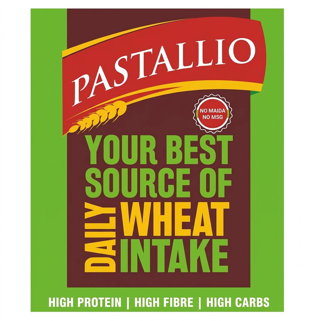 Pastallio Chifferi Rigati Pasta | 100% Durum Wheat Semolina | Pipette/Lumache Shape | Healthy Vegetarian Pasta | Ideal for thick Gravy & Sauces | Pack of 2 x 500g (1kg Total)