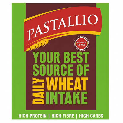 Pastallio Chifferi Rigati Pasta | 100% Durum Wheat Semolina | Pipette/Lumache Shape | Healthy Vegetarian Pasta | Ideal for thick Gravy & Sauces | Pack of 2 x 500g (1kg Total)