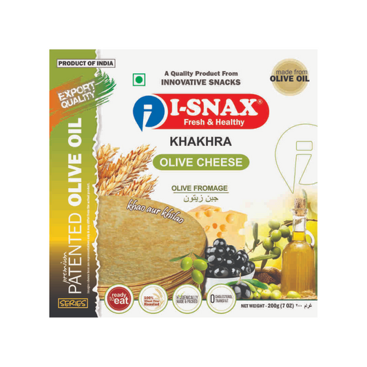 Olive Cheese Khakhra 200g x 3packs