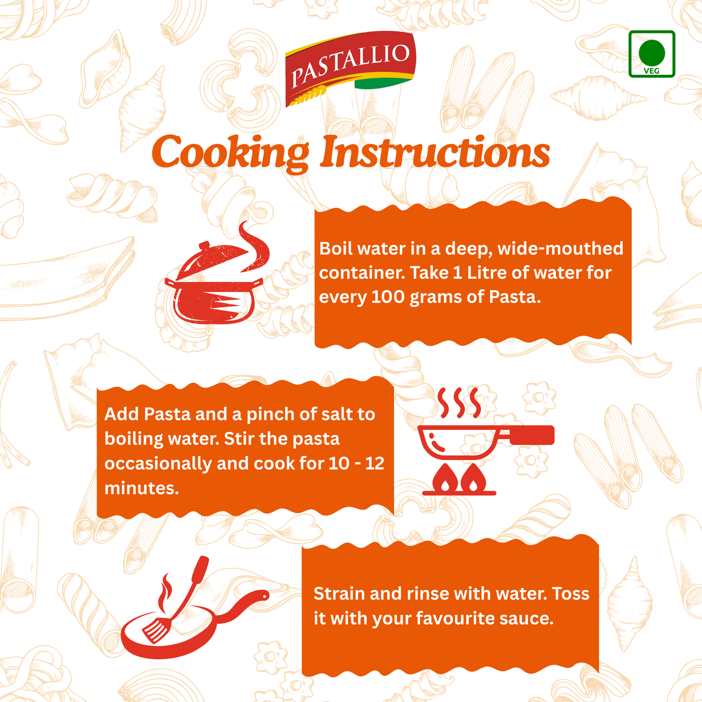 Pastallio Farali Pasta - Gluten Free | Rich in Amaranth, Millet, Tapioca & Water Chestnut Flours | (2 Pack Of 200g) | Fasting Friendly | Satvik | Vegetarian | No Maida | Healthy Pasta for Navratri & Vrat