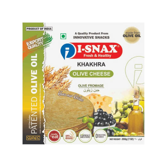 Olive Cheese Khakhra 200g x 3packs