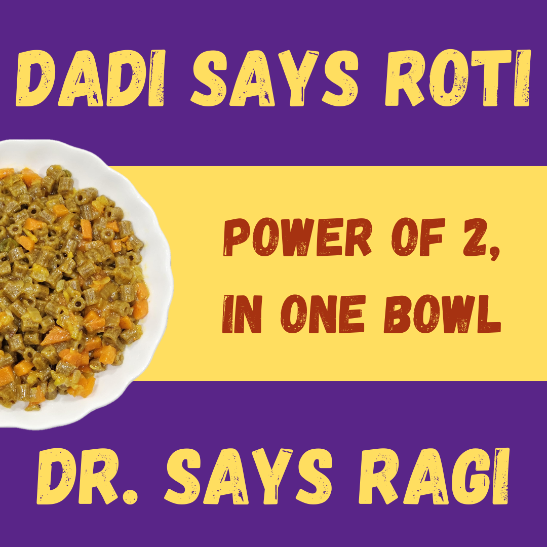 Pastallio Kids Ragi Pasta | Pack of 5 x 100g | Made with Ragi Flour (Finger Millet) & Durum Wheat Semolina | High in Protein, Calcium & Iron | No Maida | Healthy Millet Pasta for Kids | 100% Vegetarian